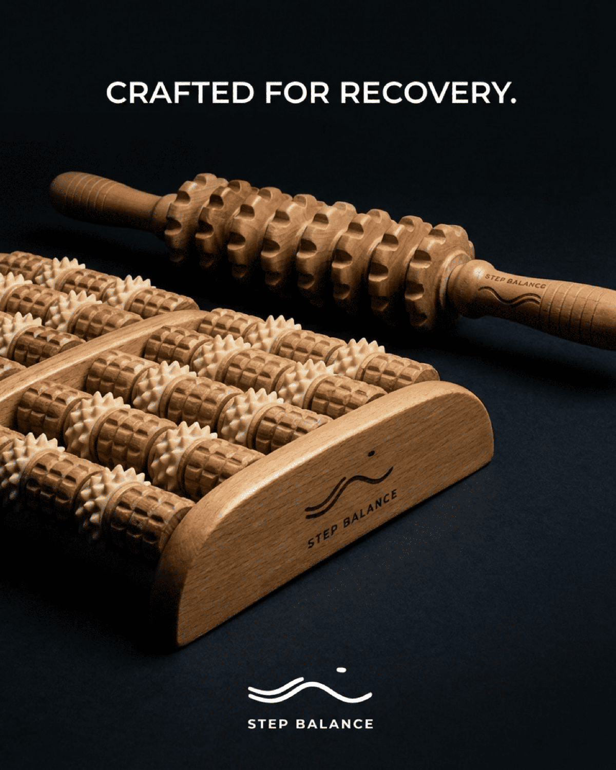 Bastón de recuperación de madera Muscleglide™ 