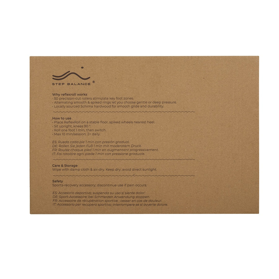 Reflexroll™ Wooden Foot Massager